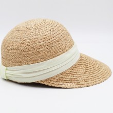 Girls golf hat sports raffia straw baseball hat