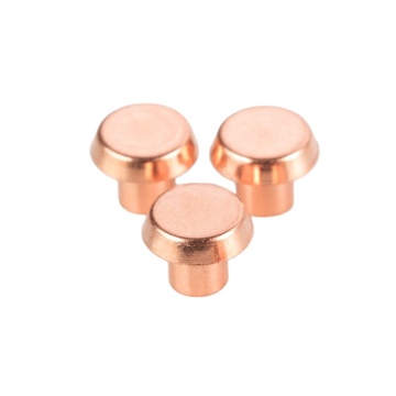 Customized High Precision Brass Stamping Rivet for Electrical Contacts