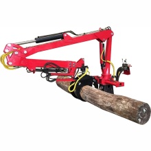 Forest Timber Crane with Grapple for Tractor