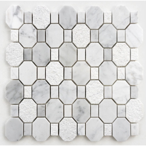 Marble mosaic for wall decoration
