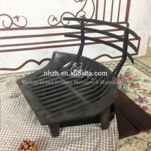 Fireplace Accessories Cast Iron Fire Grate Large Black Log Coal Fireside Fireplace