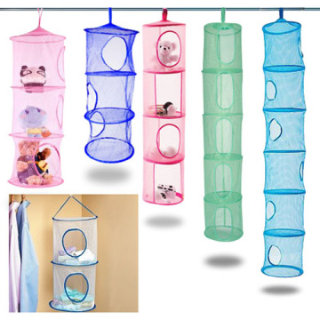 Hanging mesh pocket organizer