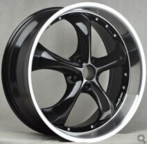 car wheels deep dish alloy wheel rim china wheel 5 spoke 5x114.3 wheels