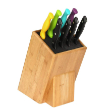 Extra Large Universal Bamboo Kitchen Knife Holder