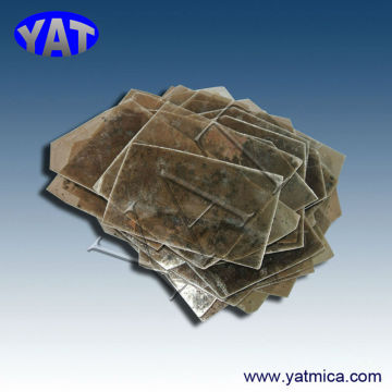 China Manufacturers Insulation NO. 4 natural ruby raw mica blocks