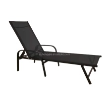 Aluminum Adjustable KD Commercial Sun Lounger