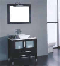glass top bathroom vanity units