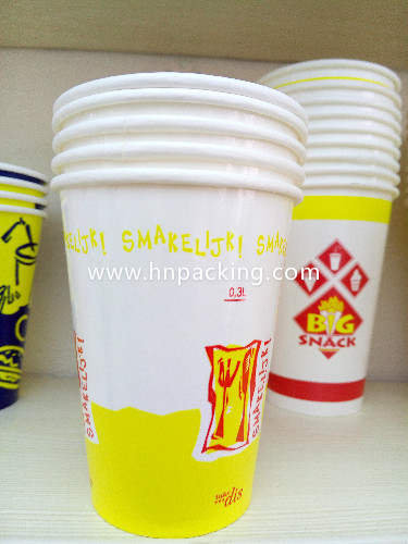 Disposable Milkshake Paper Cups 4oz to 24oz