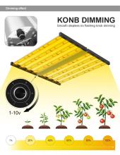 Phlizon Foldable Grow Light Bar with Samsung Led
