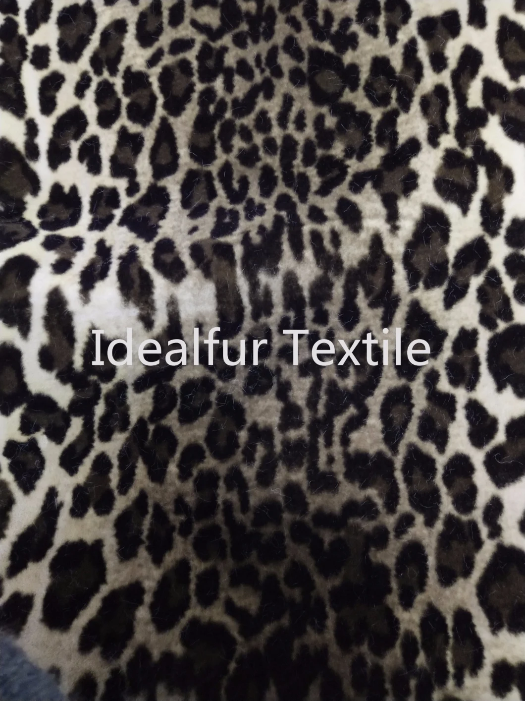 New Leopard Printing Rabbit Fake Fur