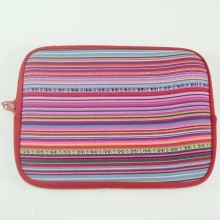 Fashionable Striped Reliable Quality Neoprene Laptop Bags