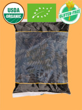 Vegan Black Rice Rotini Pasta