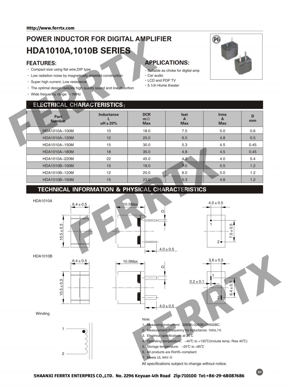 HDA clase D Class-D HDA