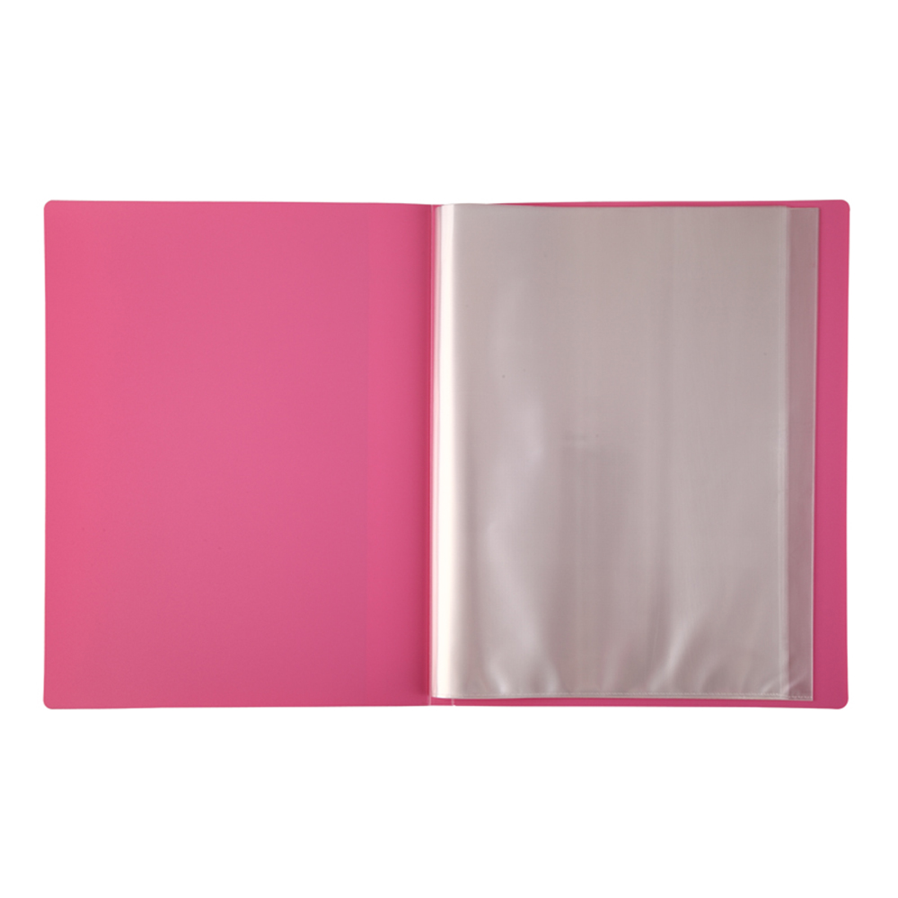 Comix Display Book Vividus A4 10 20 30 40 60 Pockets PP Clear Book File Transparent Colored Plastic Folder Clear Book