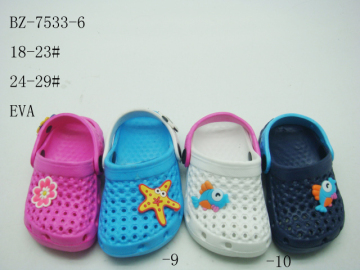 BZ-7533-6 wholesale EVA fashion sandal kids fancy sandal EVA shoes