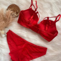 Set reggiseno e slip donna con ferretto push up