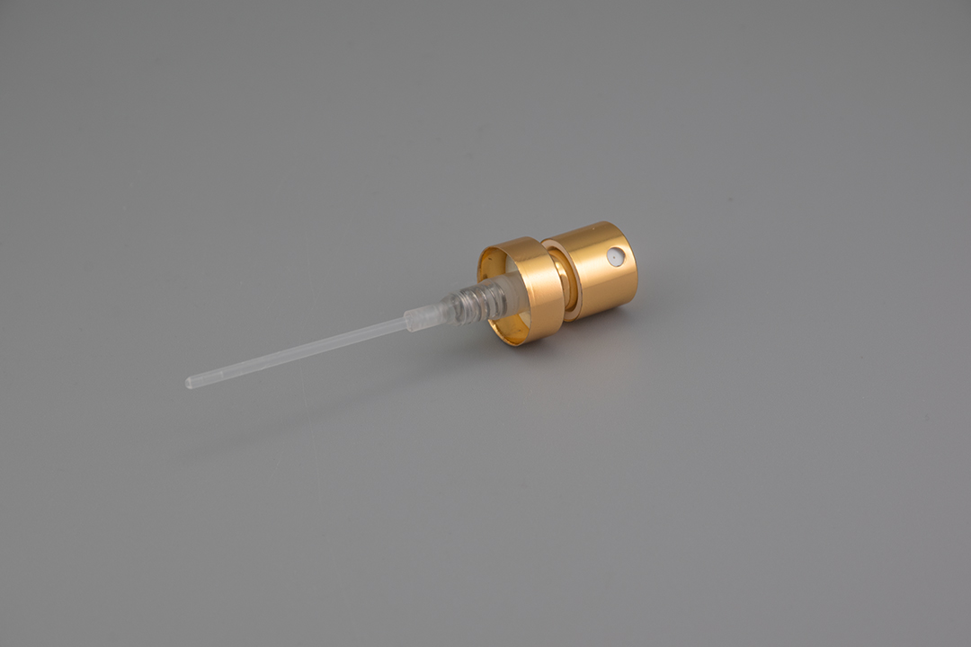 Pompa Crimp Parfum Emas Mengkilap FEA 13 FEA 13 Shiny Gold Perfume Crimp Pump