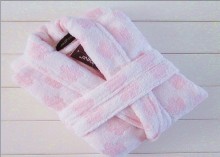 100% Polyester Microfiber Printed Home Bathrobe