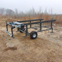 Hydraulic Log Deck Firewood Conveyor