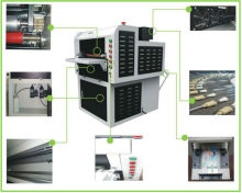 14 fully automatic uv spot coating machine, digital uv spot coating machine