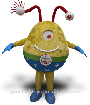 customized alien mascot costume