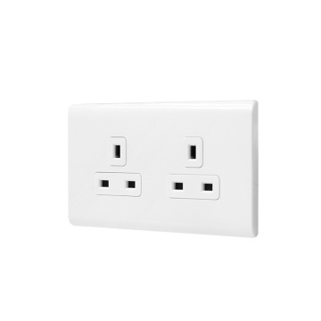 High quality British wall socket 2Gang Socket Outlets