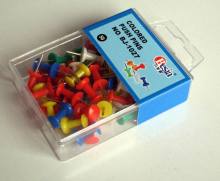 Plastic Colored Push Pins (BJ-1027)