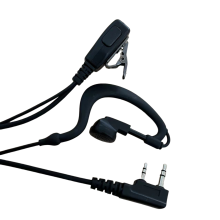 Security Guard Baofeng Walkie Talkie Headset with Clear Tube Microphone