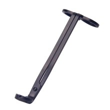 Matte Black Candle Wick Trimmer - Straight Handle Wick Clipper & Cutter