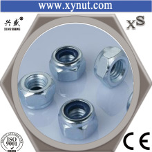 China factory hot sell steel hex nylon insert lock nut