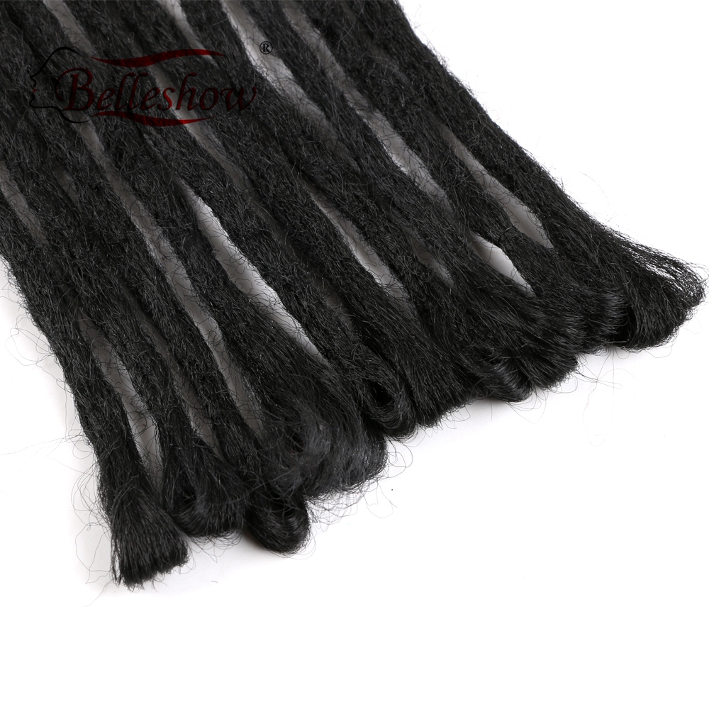 Hot sell wholesale 20inch  soft dreadlock braids Dreadlocks Hair Extensions synthetic dreadlock