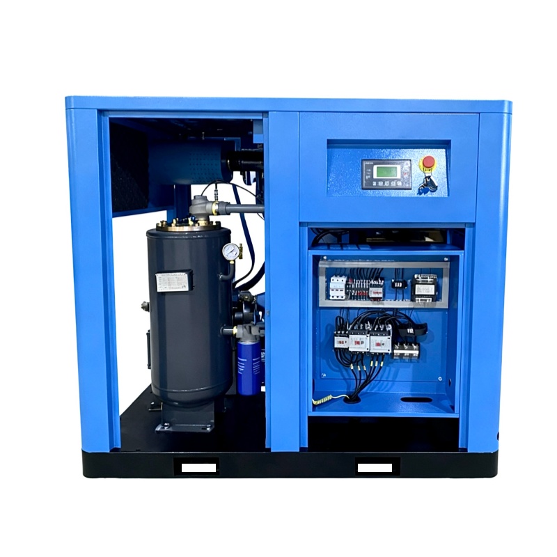 винтовой воздушный компрессор мощностью 37 кВт 37KW screw air compressor
