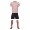 Maillot de football de couleur rose pour homme