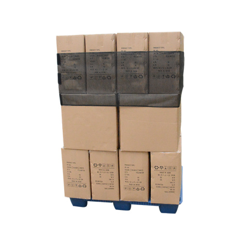 Black Mesh Reusable Pallet Wraps with Hook and Loop