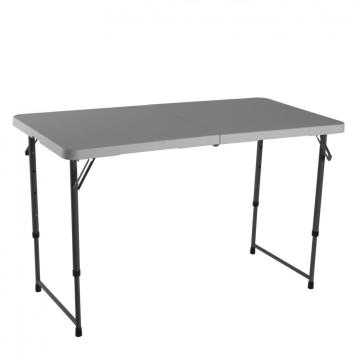 4 feet hollow blowing plastic folding table