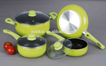 aluminum camping cooking pot set