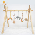 Groothandel Eco-vriendelijke olifant beukenhout Baby spelen Gym