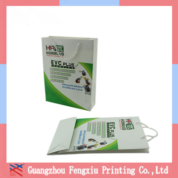 luxury paper shopping bags printing with customized logo/offset printing service