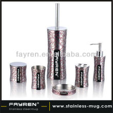 Stainless steel Soap Dish / Toiletbrush Holder / Shampoo Dispenser