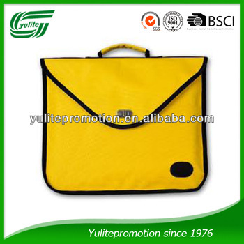 2015 promotional document bag with button