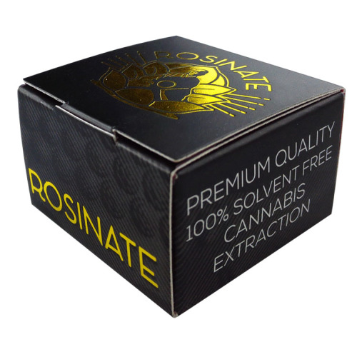 square luxury flower recycled corrugated box