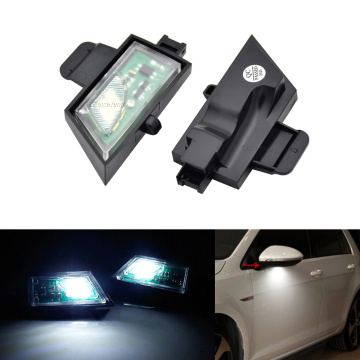 LED Puddle Lights for VW Golf 7 VII, Sportsvan, and Touran II (All Track, Canbus)