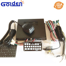 200W auto car electronic warning amplifiers wireless control siren for police and ambulance