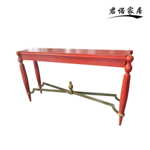 American Style Red Retro Entryway