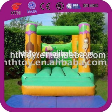 Inflatable monkey bubble bouncer trampoline for baby outdoor picnic