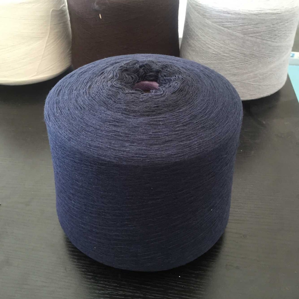 acrylic cotton polyester blended yarn low twist sweater yarn