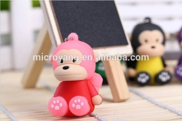 cartoon character usb flash drive,cartoon anime usb flash drive,Cute monkey usb flash drive