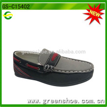 lace-up decorated mix color cheap baby loafer boys loafer