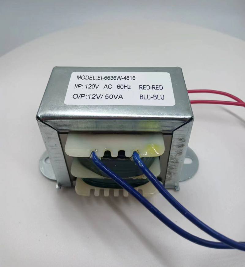 High Quality 12V 50W EI Transformer