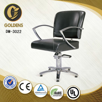 PVC leather salon chair hydraulic base with footstep